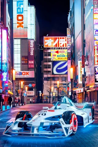 Formula E in Tokyo